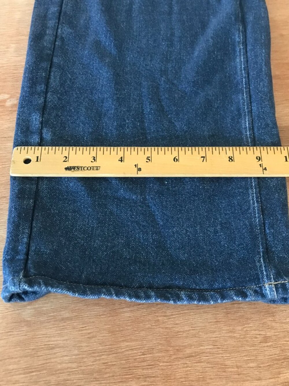 Rag & Bone Miramar Wide Leg Pants Women L Blue High Rise Pocket Pull On Stretch - Picture 7 of 14